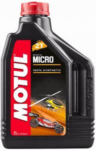 MOTUL MICRO 2T 2л. (для МАСШТАБНЫХ авиа- и автомоделей) (масло моторное)